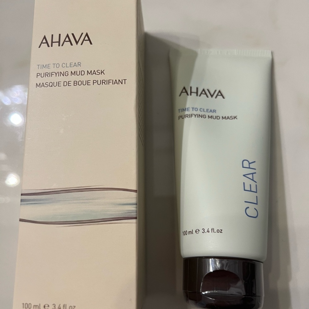 AHAVA Purifying Mud Mask NIB 3.4 OZ